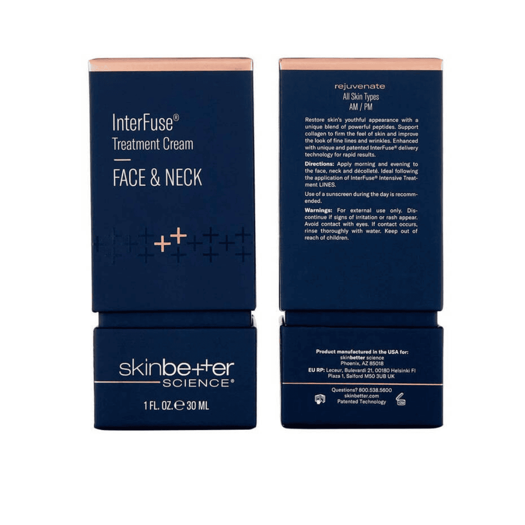 Skinbetter Science® InterFuse® Treatment Cream FACE & NECK 1 Fl. Oz. (30 ML)