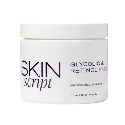 Skin Script Glycolic and Retinol Pads